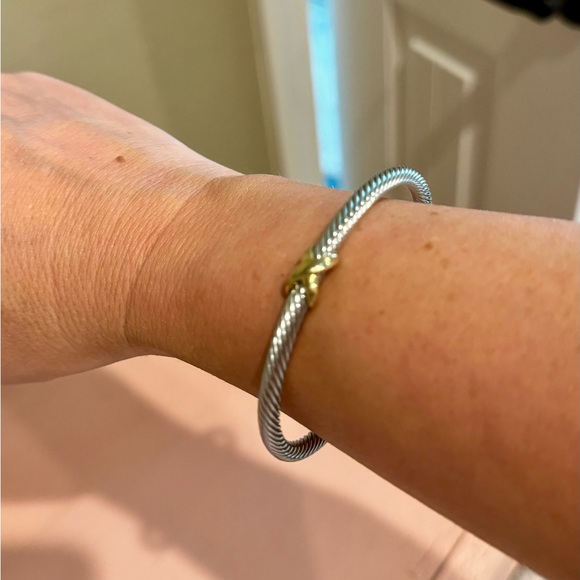 LDavid Yurman Crossover Bracelet 18K Size Small - Picture 2 of 3